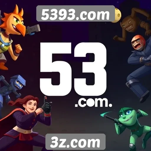 Exploração da biblioteca de jogos do 5393.com