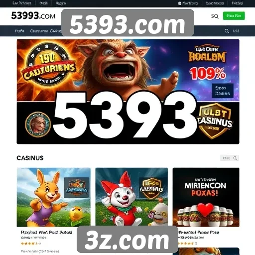 Como 5393.com se destaca entre sites de jogos
